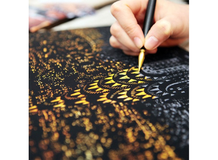 Скретч-картина «Нью-Йорк» — картинка 4