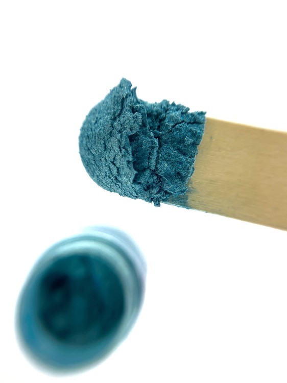 Пигмент SHINE DUSTY TURQUOISE, пыльная бирюза 25 мл, Art Resin LAB — картинка 3