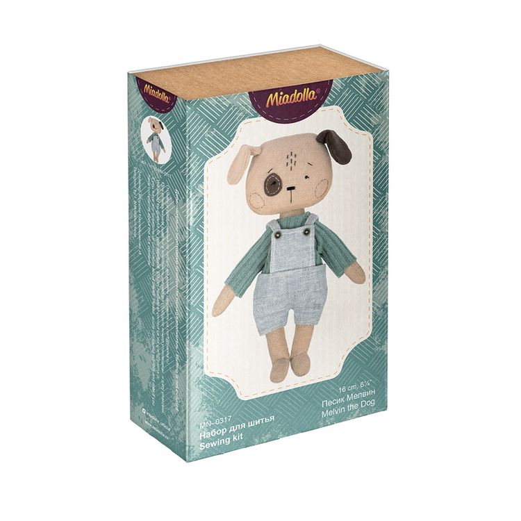 Набор для шитья «Песик Мелвин» — картинка 3
