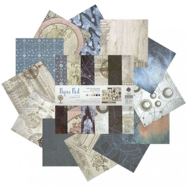 Набор бумаги для скрапбукинга «Теплые сумерки» 30,5x30,5 см — картинка 2