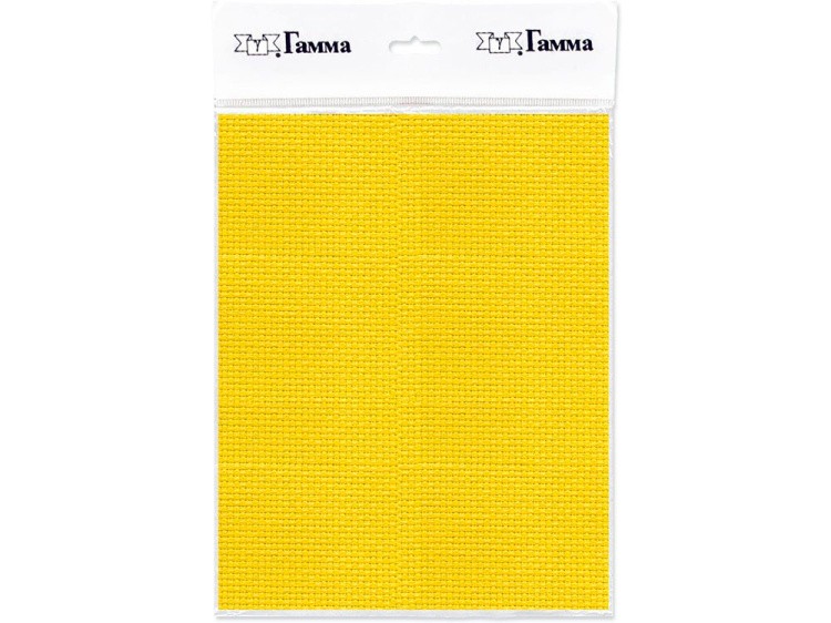 Канва Aida 14 Gamma желтая 150x100 см — картинка 3