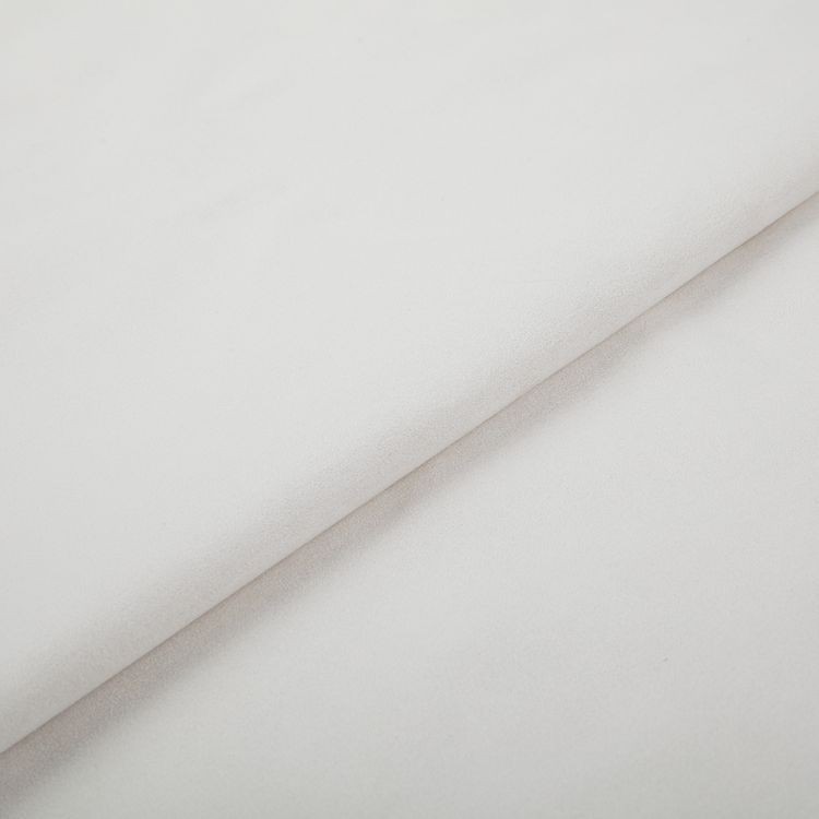 Искусственная замша WOVEN SUEDE, 35x50 см, 175 г/м2, 100% полиэстер, цвет: 11-0601 white (белый), Peppy — картинка 2