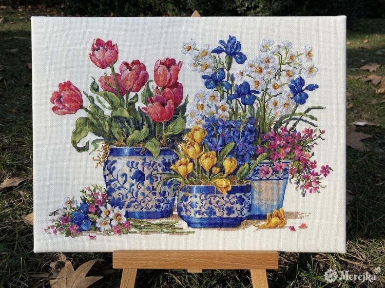 Набор для вышивания «Весенние цветы» — картинка 2
