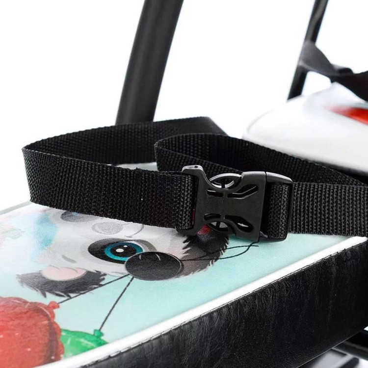 Снегокат детский 505 TWINS BABY PUSH со спинкой для двоих — картинка 6