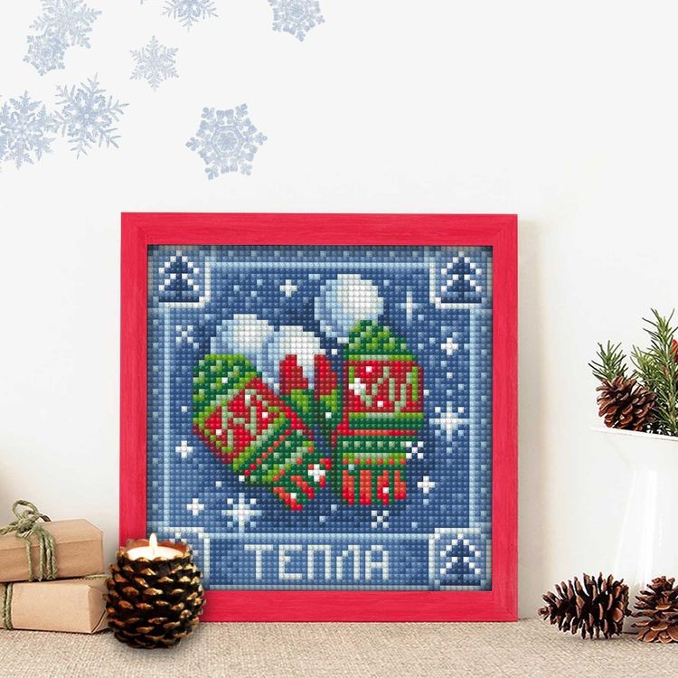 Алмазная вышивка «Пожелание тепла» — картинка 2