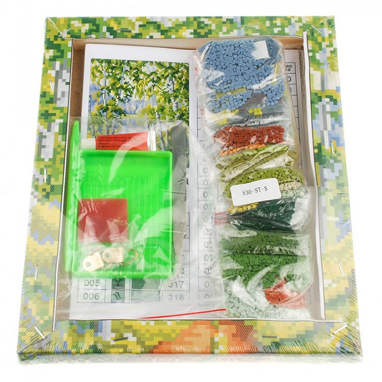 Алмазная вышивка «Из рощи» — картинка 3