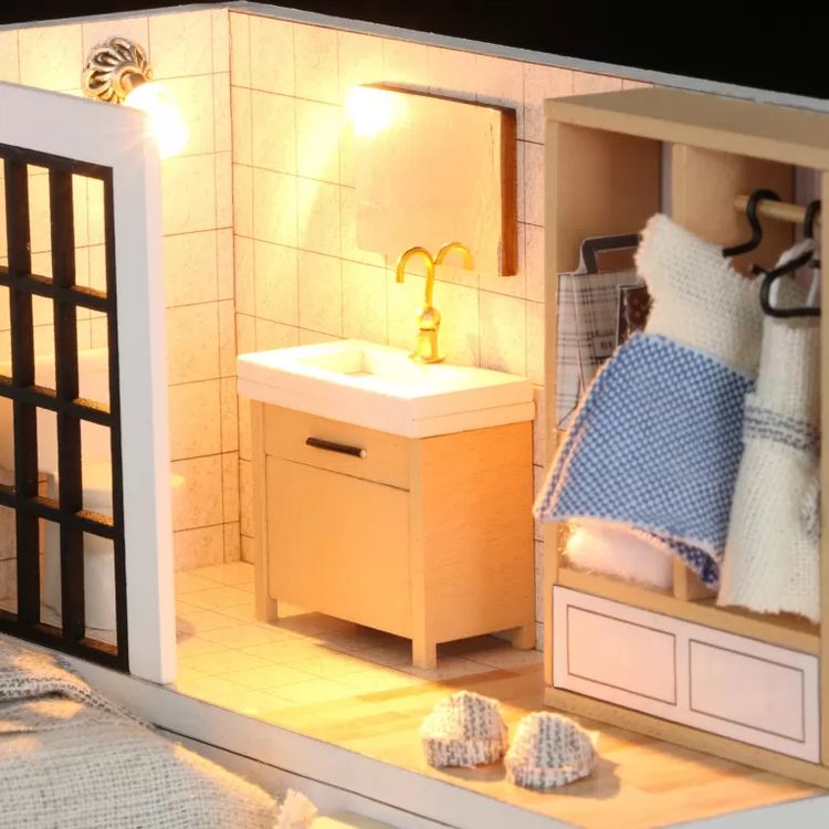 Миниатюрная сборная модель (румбокс) «Комната Модерн» — картинка 7