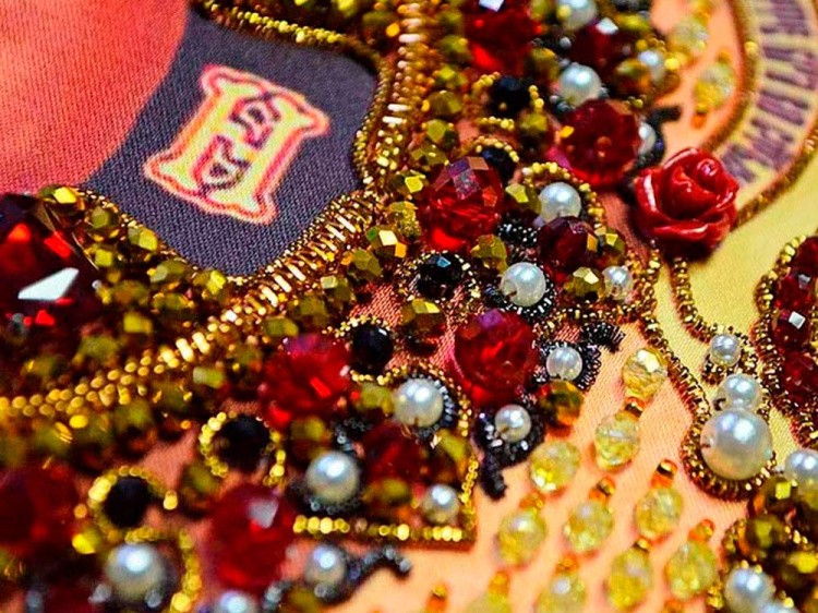 Набор вышивки хрустальными камнями «Господь Вседержитель» — картинка 3