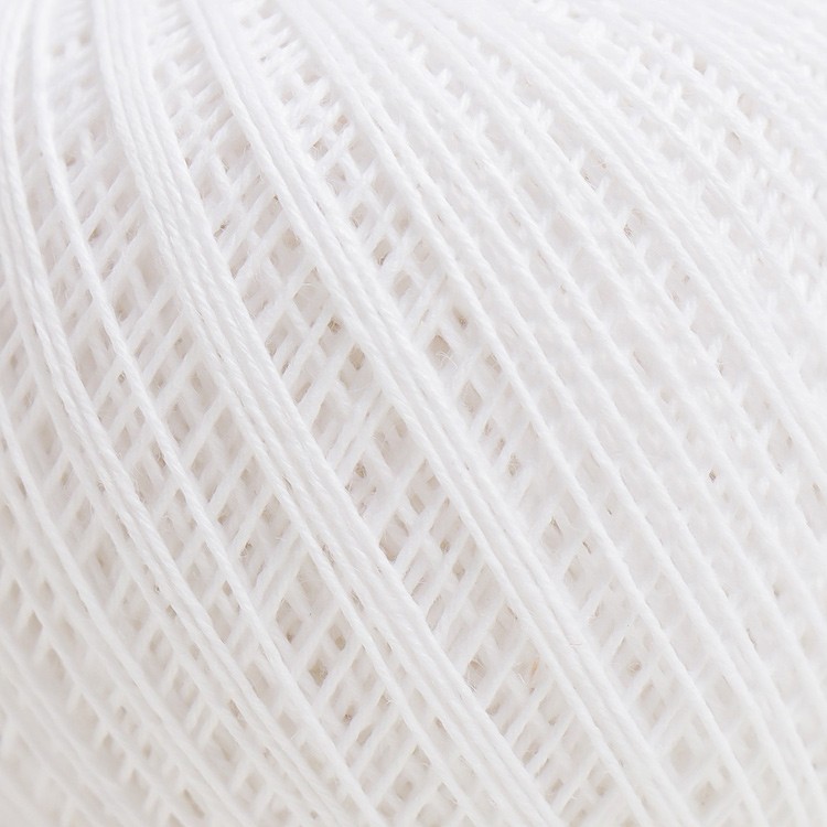 Пряжа ПНК им.Кирова Снежинка (0101), белый, 20 шт. по 25 г — картинка 5