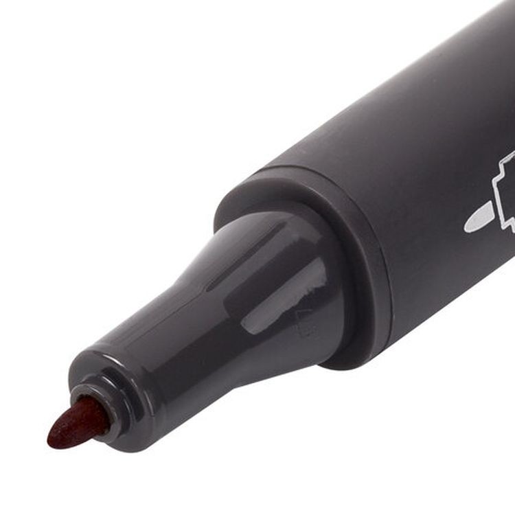 Маркер для скетчинга двусторонний 1 мм - 6 мм BRAUBERG ART CLASSIC, цвет: светлый красный — картинка 4