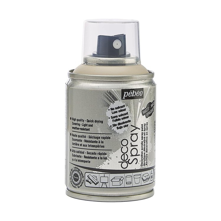 Краска на водной основе decoSpray, 093724 Светло-бежевый — картинка 4