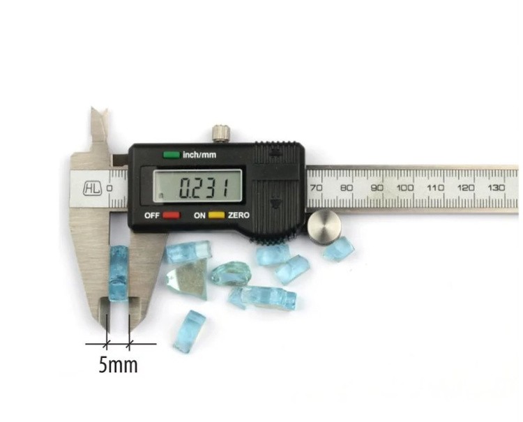 Стеклянная крошка Premium Water Blue, 500г — картинка 3