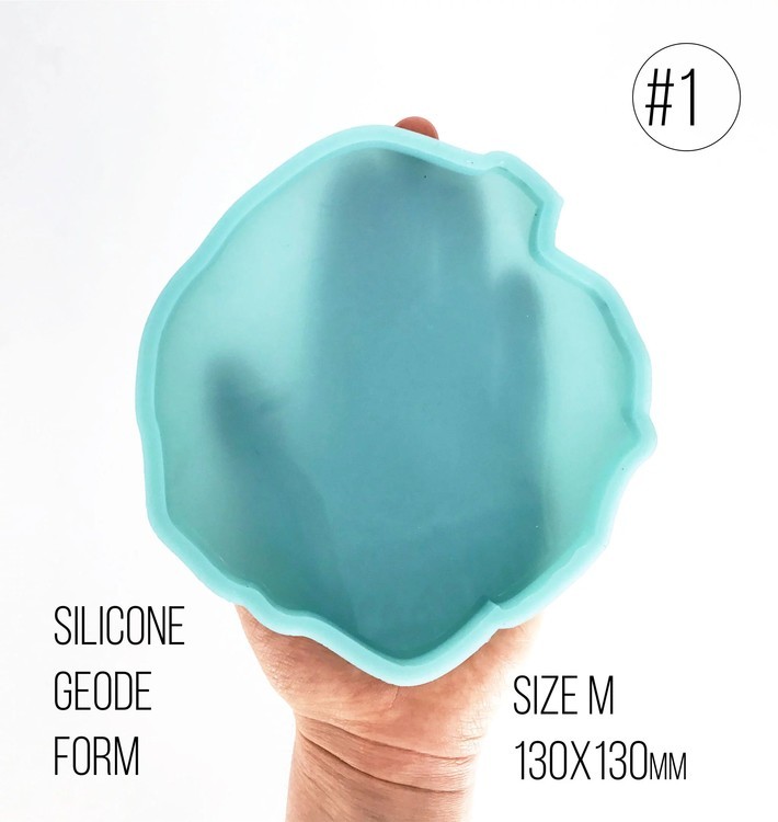 Силиконовая форма геод для Петри, модель №1, 1 шт., Craftsmen.store — картинка 2