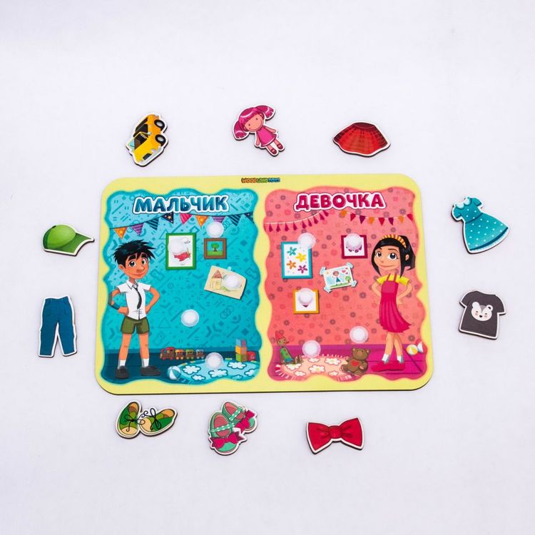 Сортер «Какая разница? Мальчик-девочка» — картинка 3