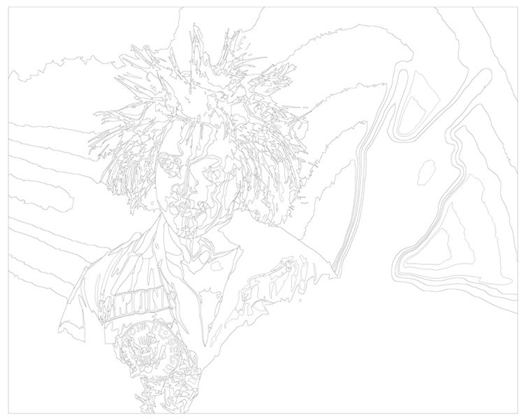 Картина по номерам «КиШ Король и Шут: Михаил Горшенев рок» — картинка 3