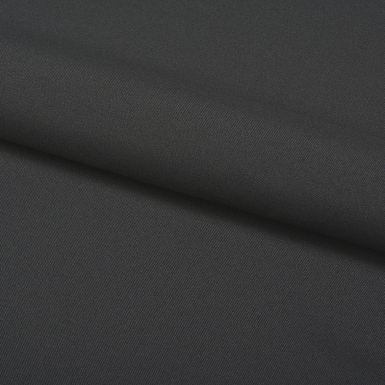 Ткань габардин, нарезка, 10 м, ширина 150 см, 150 г/м2, цвет: темно-серый, TBY — картинка 4