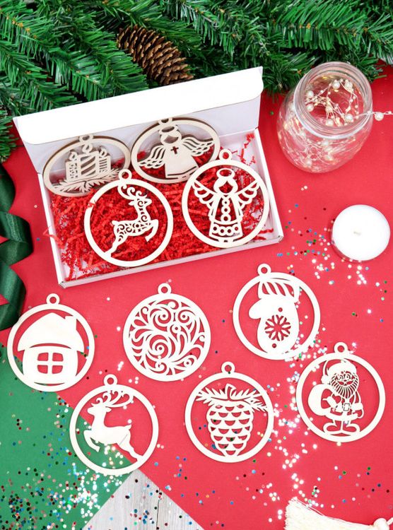 Набор новогодних украшений «Фигурки 3» — картинка 2