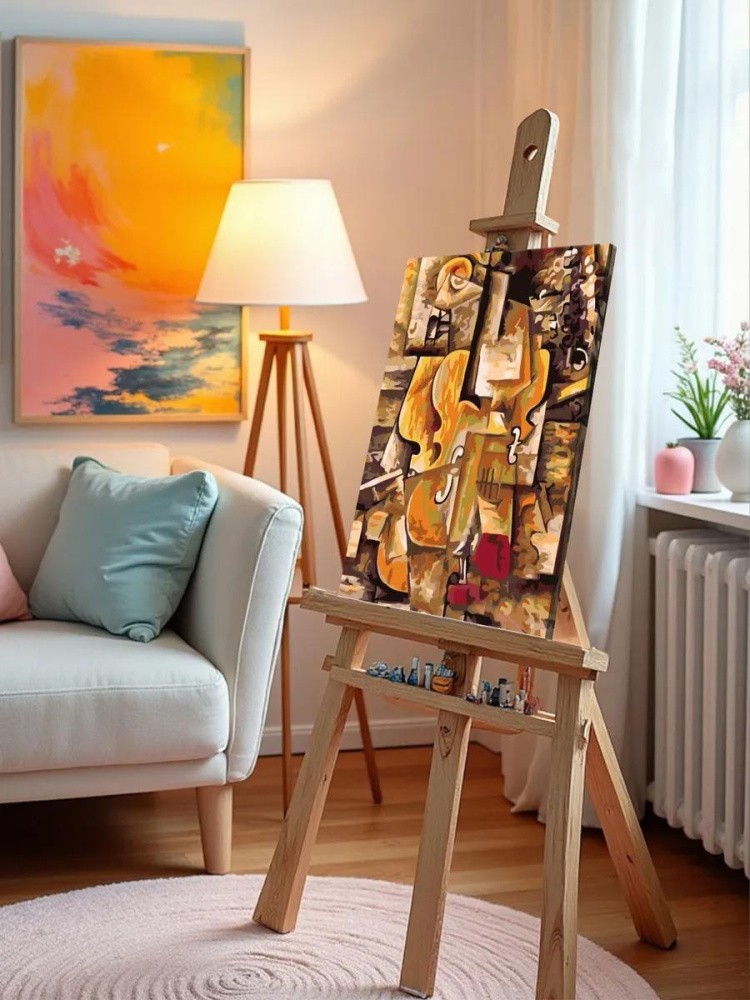 Картина по номерам «Кубизм» — картинка 10