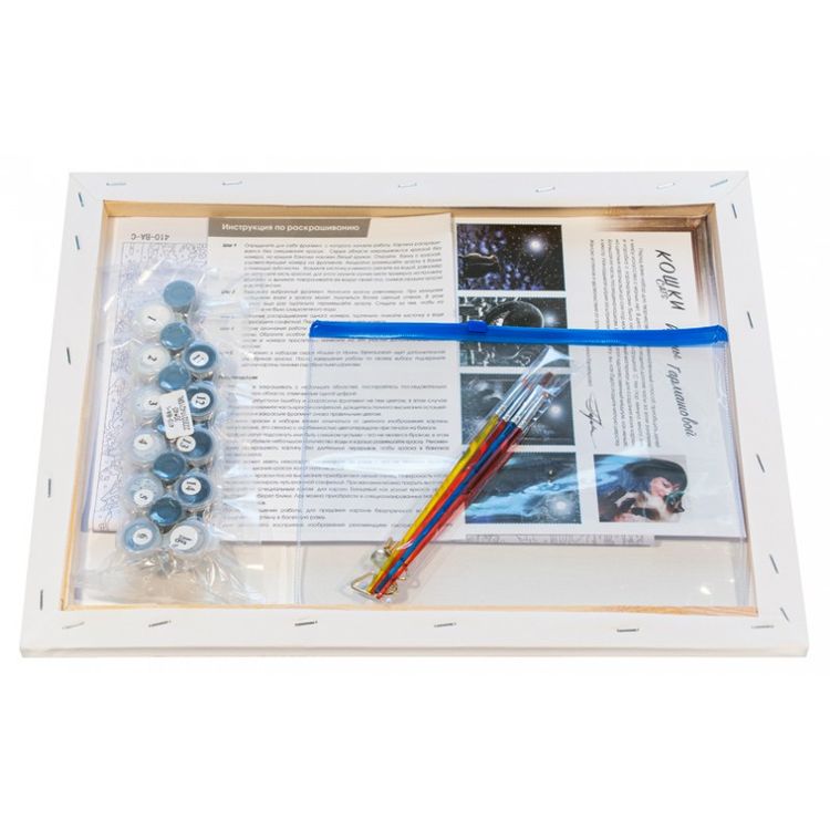 Картина по номерам «В зимнем саду» — картинка 3