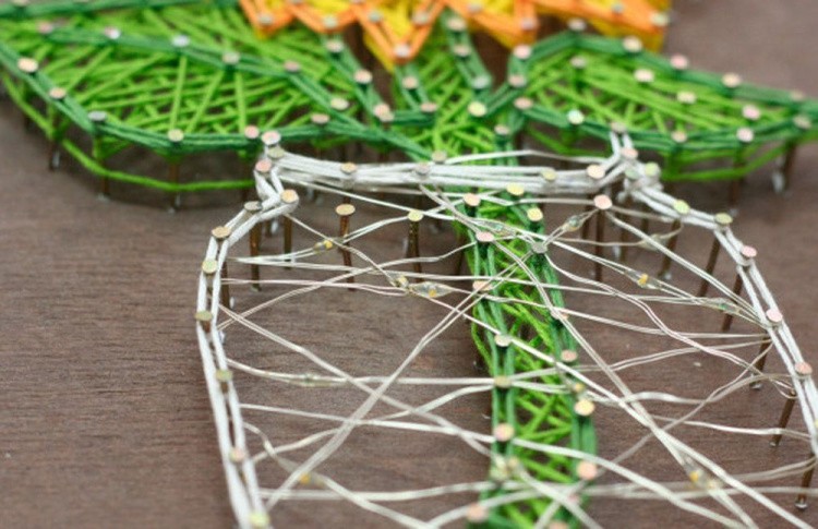 Набор для творчества STRING ART «Подсолнух» — картинка 5