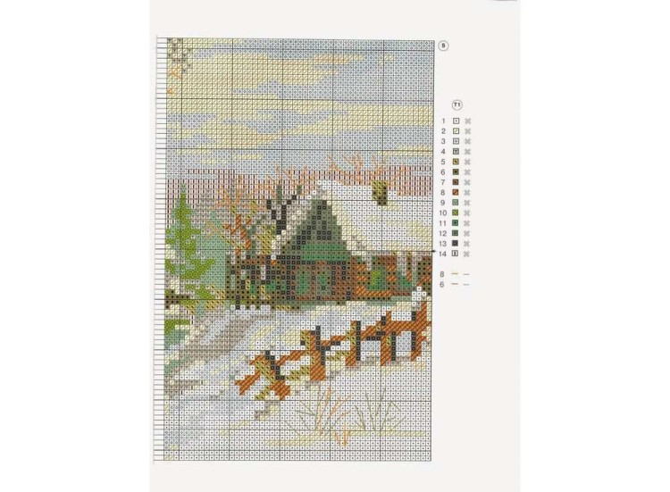 Набор для вышивания «Зимняя сказка» — картинка 3