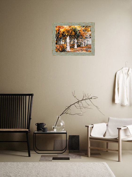 Картина по номерам «Санкт-Петербург. Летний сад» — картинка 6