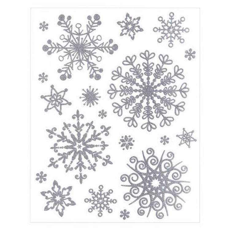 Украшение для окон и стекла «Снежинки объемные 2» — картинка 2