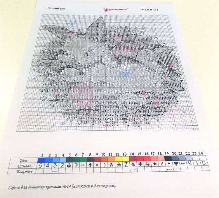Набор для вышивания «Зайкин сон» — картинка 10