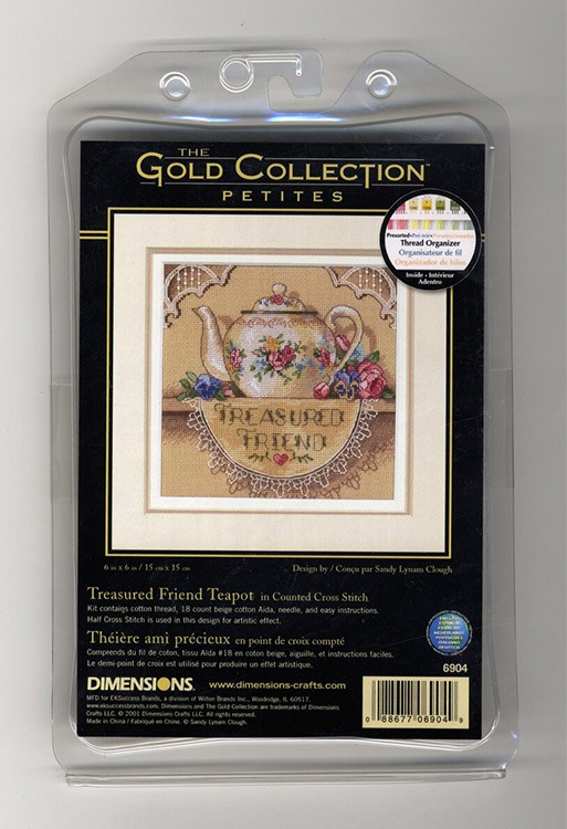 Набор для вышивания «Кружевной чайничек» — картинка 8