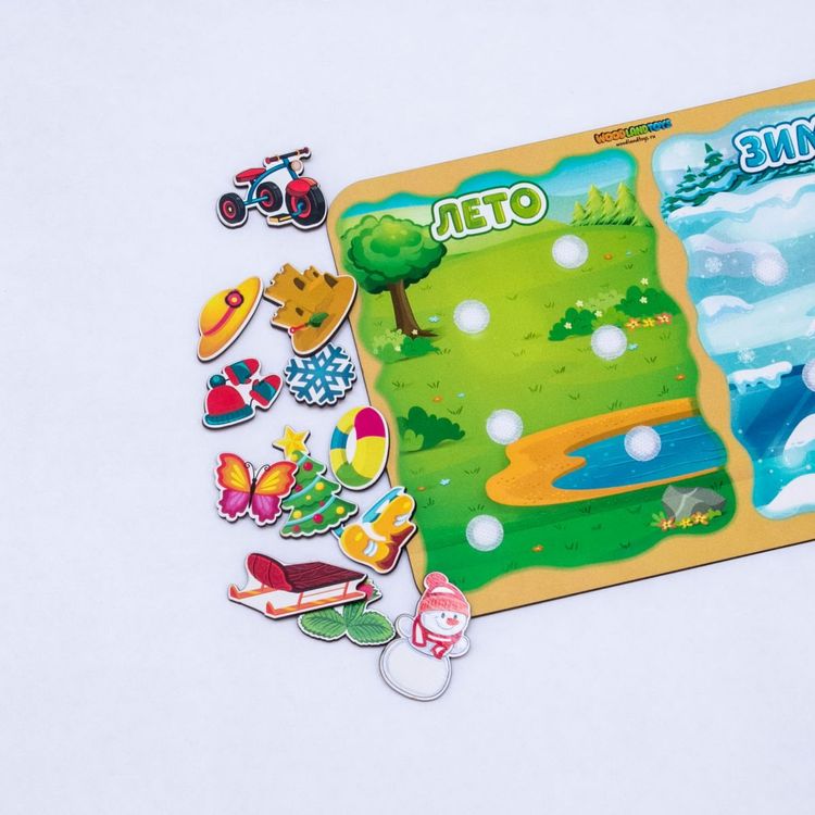 Сортер «Какая разница? Лето-зима» — картинка 5