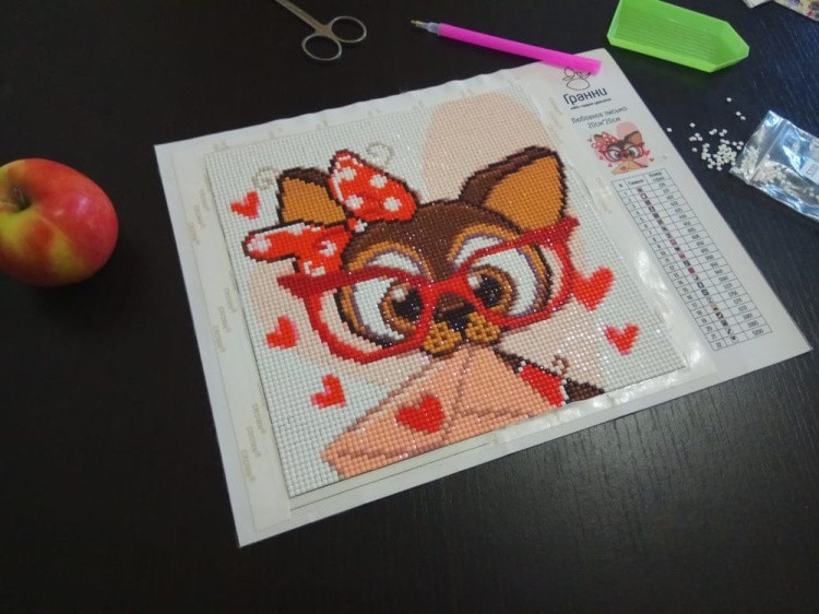 Алмазная вышивка «Любовное письмо» — картинка 4