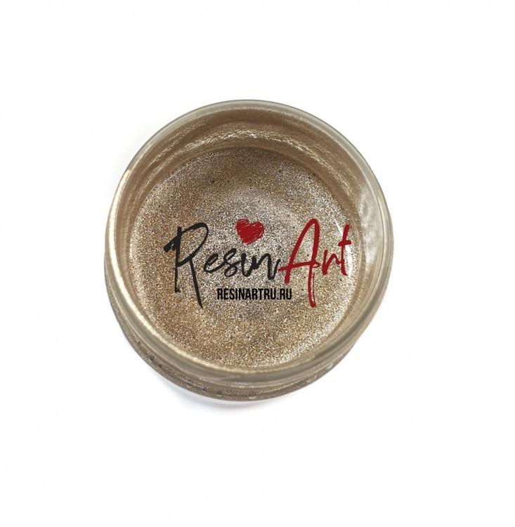Жидкая поталь 40 мл - Шампань, ResinArt — картинка 2