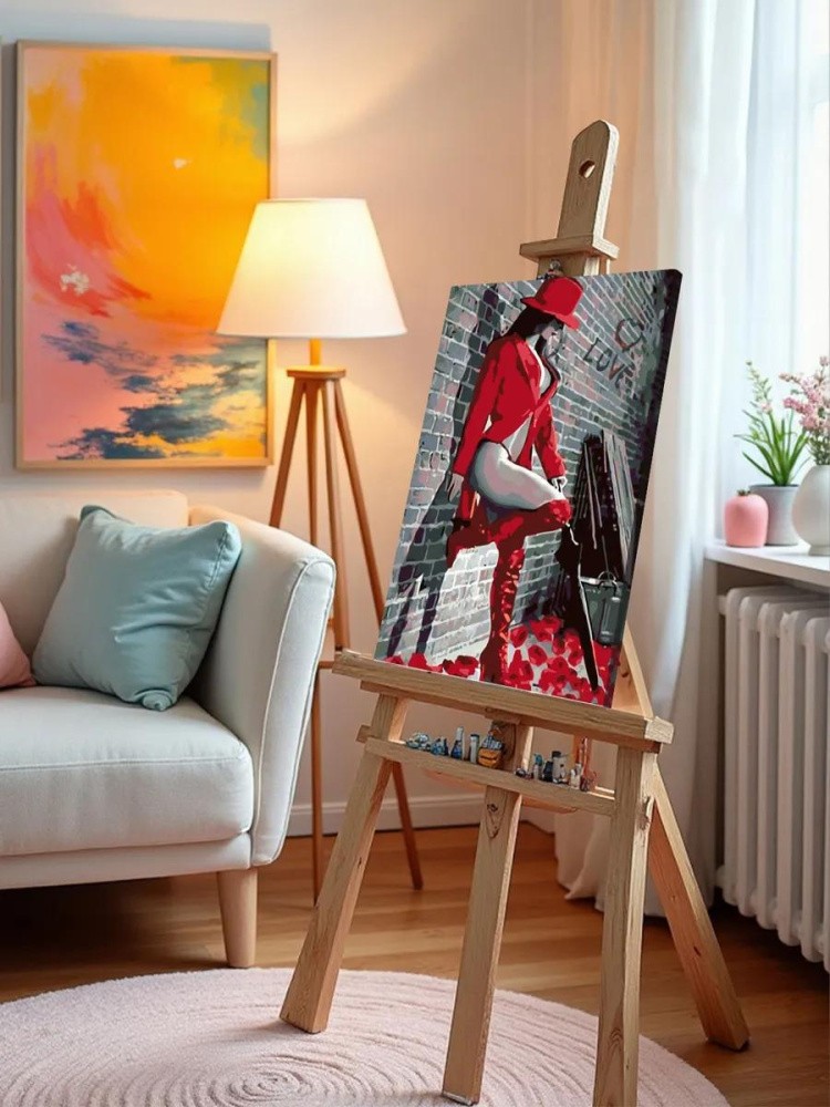 Картина по номерам «Ночная бабочка» — картинка 10