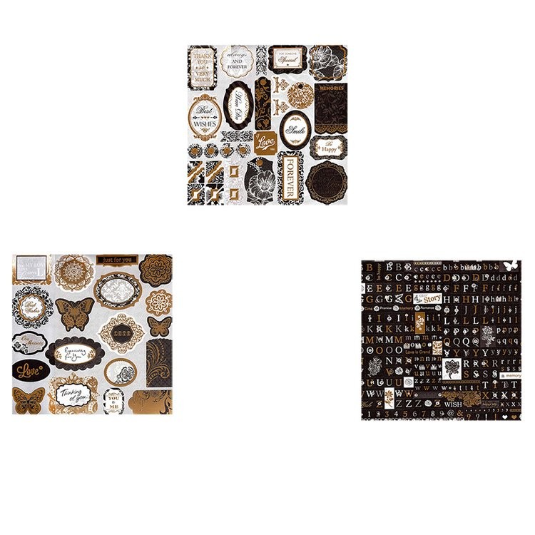 Набор бумаги «Золотое барокко» — картинка 6