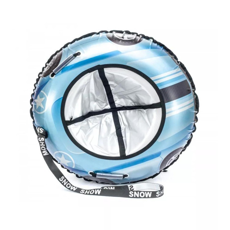 Детская зимняя ватрушка тюбинг для катания 100 см — картинка 5