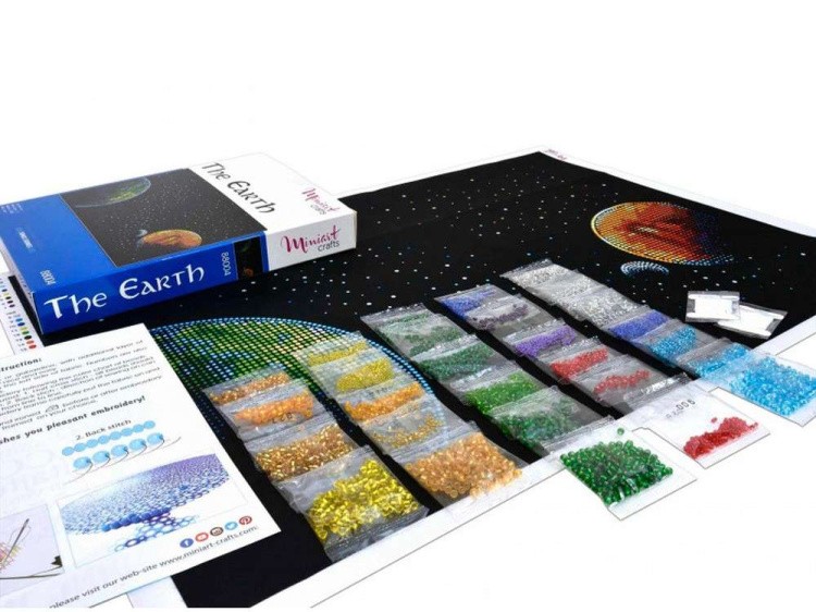 Набор вышивки бисером «Земля» — картинка 3