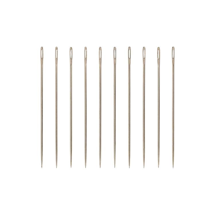 Иглы для шитья ручные №3 вышивальные 10 шт., Gamma — картинка 3