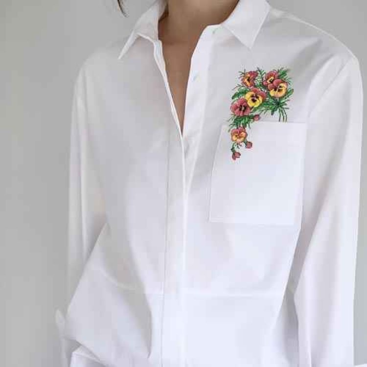 Набор для вышивания «Букет анютиных глазок» — картинка 2