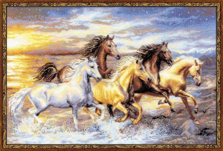 Набор для вышивания «В лучах заката» — картинка 2