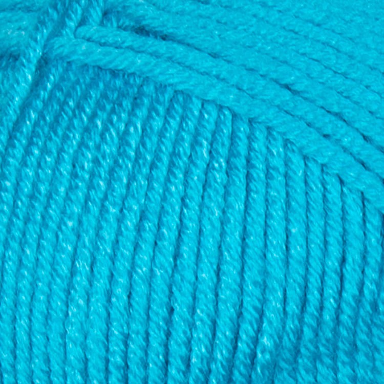 Пряжа YarnArt Adore (343), бирюзово-голубой, 5 шт. по 100 г — картинка 3
