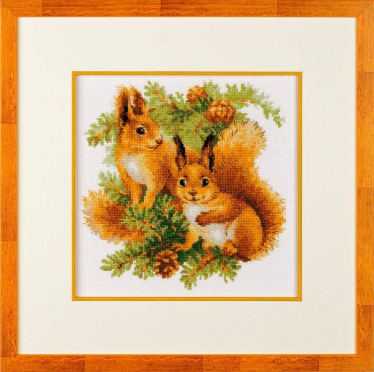 Набор для вышивания «Белочки» — картинка 3