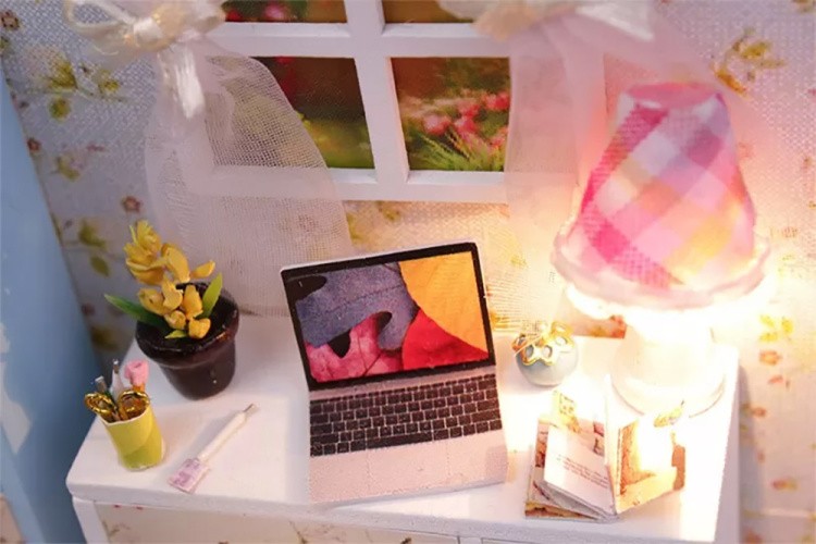 Сборная модель Румбокс. Миниатюрная комната «Комната с пианино» — картинка 4