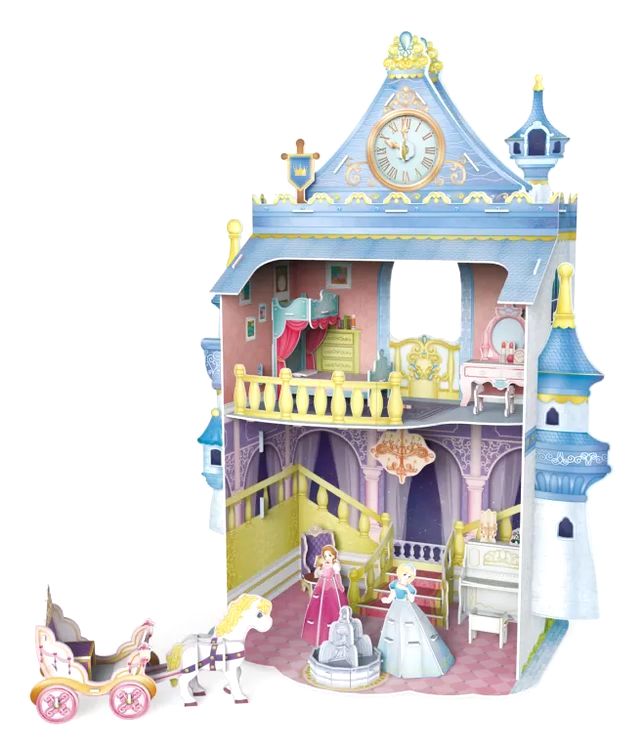 3D пазл CubicFun «Замок Принцессы» — картинка 2