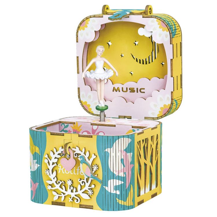 3D-пазл Танцующая балерина, 52 элемента (музыкальная карусель) — картинка 2