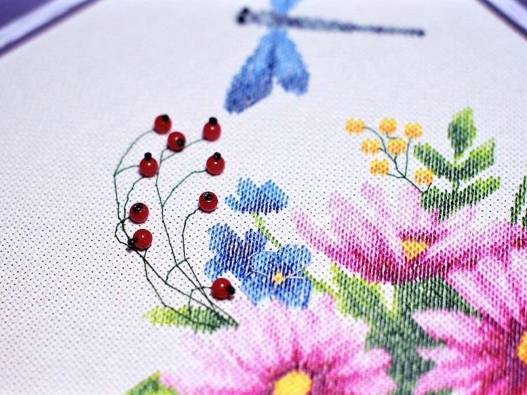 Набор для вышивания «Цветочный чай» — картинка 5