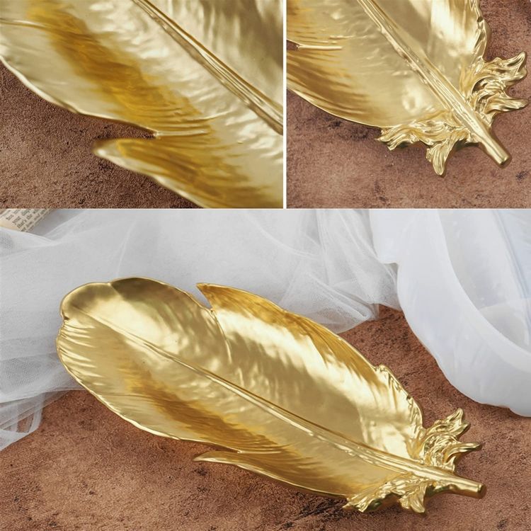 Силиконовый молд «Блюдо перо», 25х10 см — картинка 3