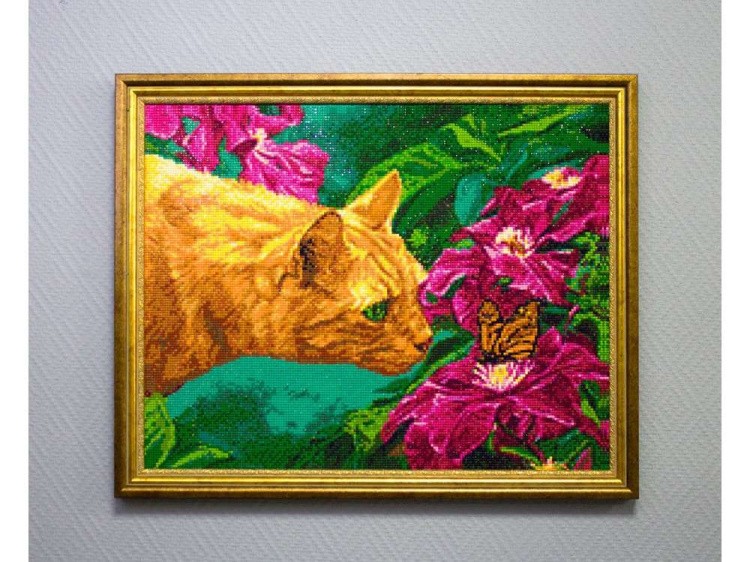 Алмазная вышивка «Аромат цветов» — картинка 4