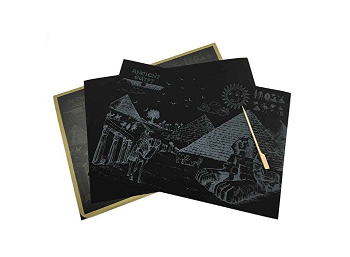 Скретч-картина «Путешествие в Египет» — картинка 3