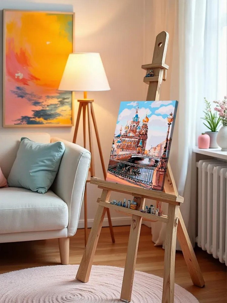 Картина по номерам «Храм Спаса на Крови» — картинка 10