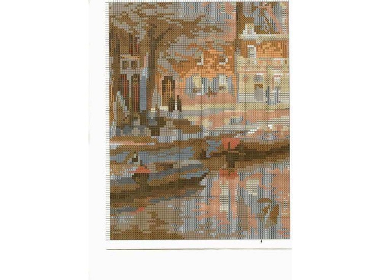 Набор для вышивания «Амстердам. Старая церковь Святого Николая» — картинка 7